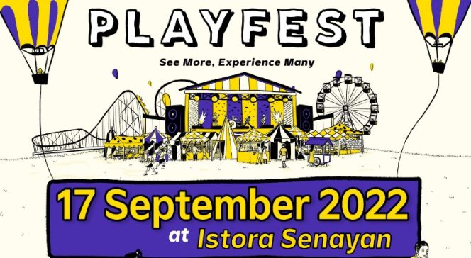 Narasi akhirnya mengumumkan Playfest 2022 akan diselenggarakan secara offline pada17 September di Istora Senayan. (Foto: Dok. Narasi)