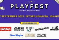 Playfest 2022 siap digelar secara offline di Istora Senayan Jakarta pada Sabtu (17/9/2022) dengan menghadirkan bintang tamu yang menarik. (Foto: Dok. Narasi)
