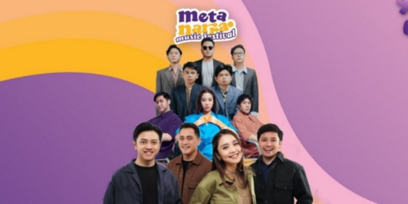 Metanarra Music Festival 2022 sukses berlangsung secara meriah dengan menghadirkan bintang tamu Juicy Luicy, Vierratale, dan HIVI!. (Foto: Dok. Metanarra)