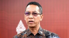 Pj Gubernur DKI Jakarta, Heru Budi Hartono, mengingatkan ASN untuk berhati-hati di media sosial menjelang Pemilu 2024. (Foto: Antara)