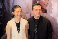 Putri Marino dan Nicholas Saputra menjadi pasangan romantis dengan kisah cinta dibalut luka masa lalu di film The Architecture of Love. (Foto: RariaMedia/Dhiya)