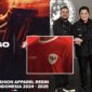 Drama Erspo belum usai, kini mitra resmi jersey Timnas Indonesia itu dikabarkan bukan bagian dari Erigo sehingga membuat warganet heran. (Foto: Instagram/PSSI, sadadd, erspo.official)