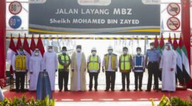 Terungkap bahwa Jalan Tol Mohammed bin Zayed (MBZ) ternyata tidak sesuai standar, padahal Jokowi pernah menyebutnya sebagai pencegah ngantuk. (Foto: Kementerian Sekretariat Negara)