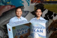 Susu ikan menjadi alternatif yang tengah dipertimbangkan pemerintah dalam memenuhi kebutuhan program susu gratis Prabowo - Gibran.