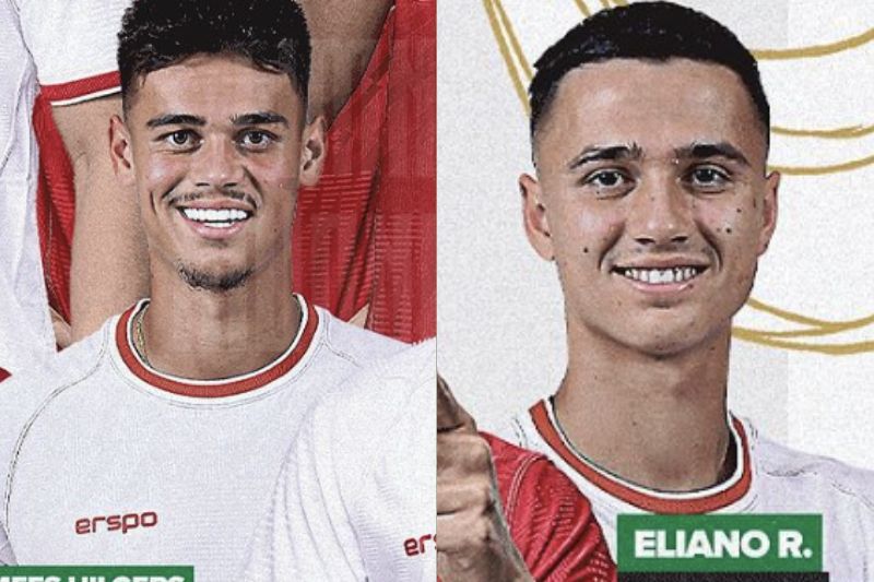 Seakan takut kalah, media Cina menyebut bahwa pemain naturalisasi terbaru Timnas Indonesia yaitu Mees Hilgers dan Eliano Reijnders bermasalah. (Foto: Instagram/timnasindonesia)